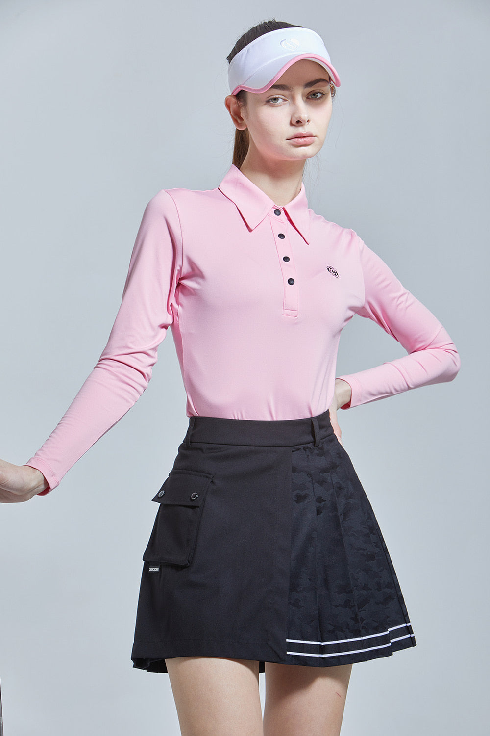 迷彩柄 ハーフプリーツスカート（ネイビー） – SOMUA CLUB