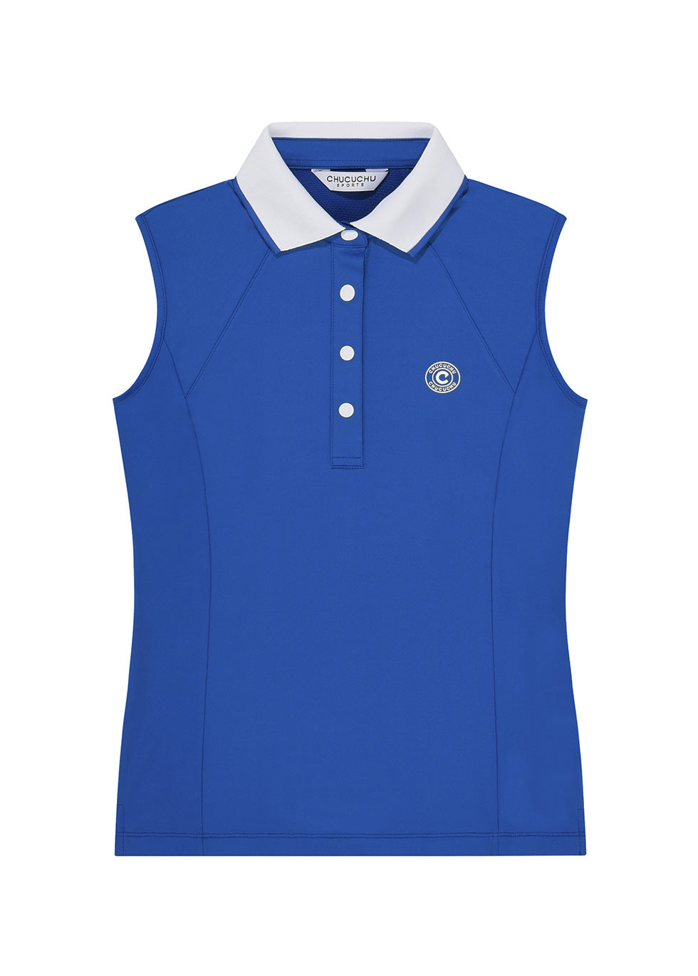 シャルボン　ノースリーブ　ブルー ギャザーブラウス《ノースリーブ》 (WBL24332-52) | ANCHOR