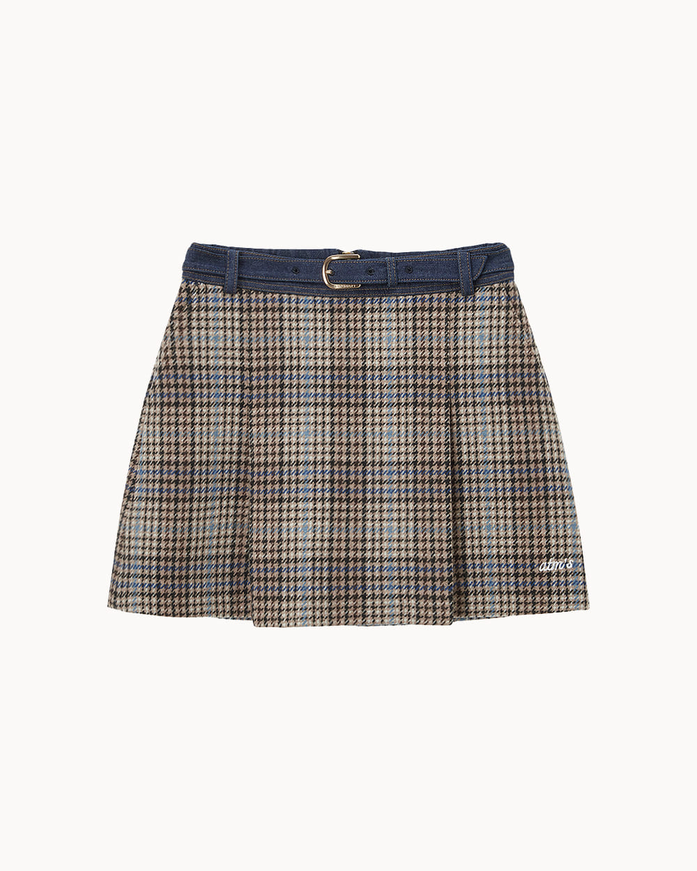 バーバリーチェック柄 スカート ベルト付き BURBERRY - 【バーバリー】Burberrys プリーツスカート ノバ