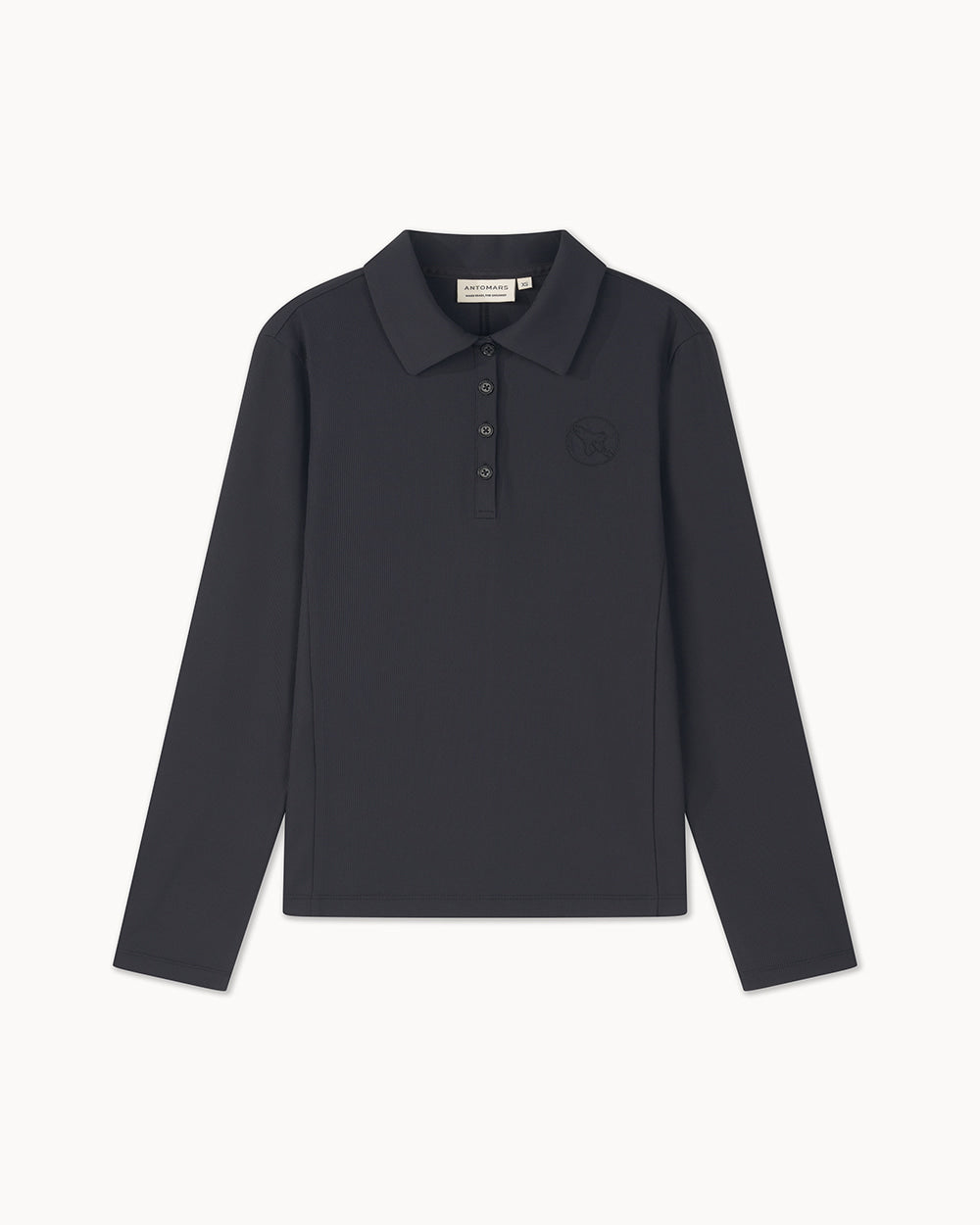 長袖ポロシャツ(ブラック)
