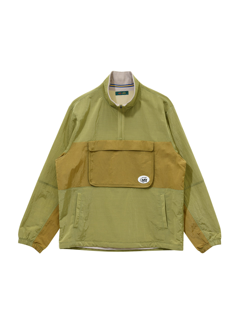 ポケット付き ハーフジップアップ ジャンパー