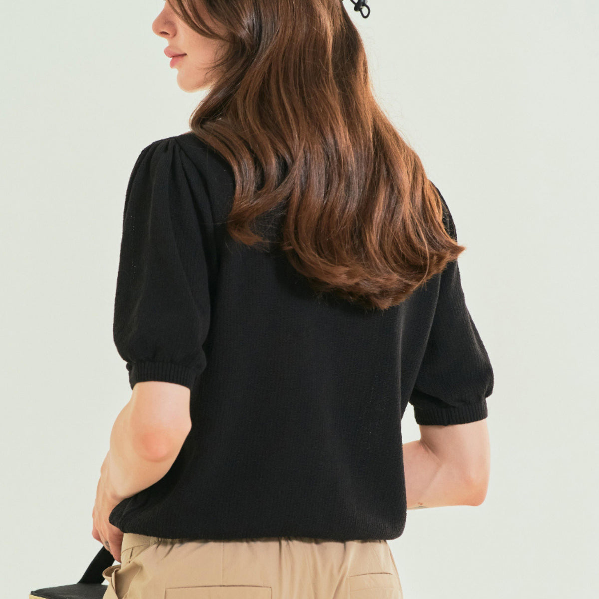 Big Collar ButtonKnit-SOMUA CLUB-韓国ゴルフウェア