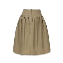 画像をギャラリービューアに読み込む, unbalance balloon skirt -beige
