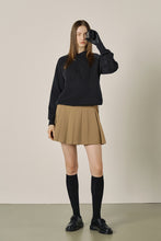 画像をギャラリービューアに読み込む, Line Point Pleats Skirt - Beige
