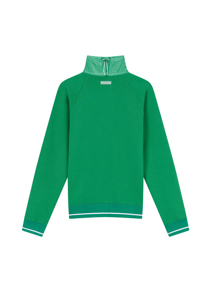 ミックスハーフジップアップ トップ（グリーン） – SOMUA CLUB