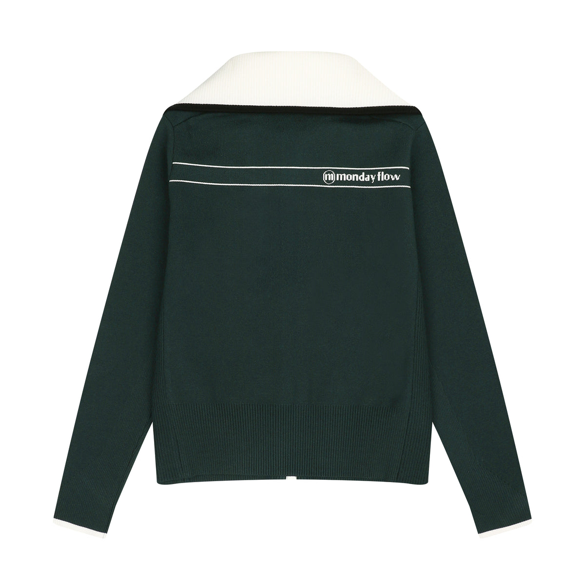 ニュー ニットジップアップ（グリーン）