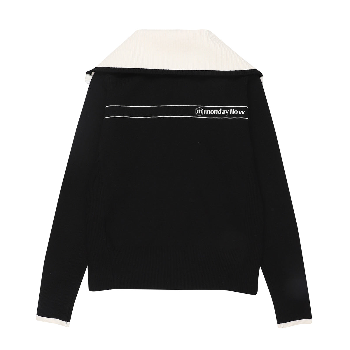 ニュー ニットジップアップ（ブラック）