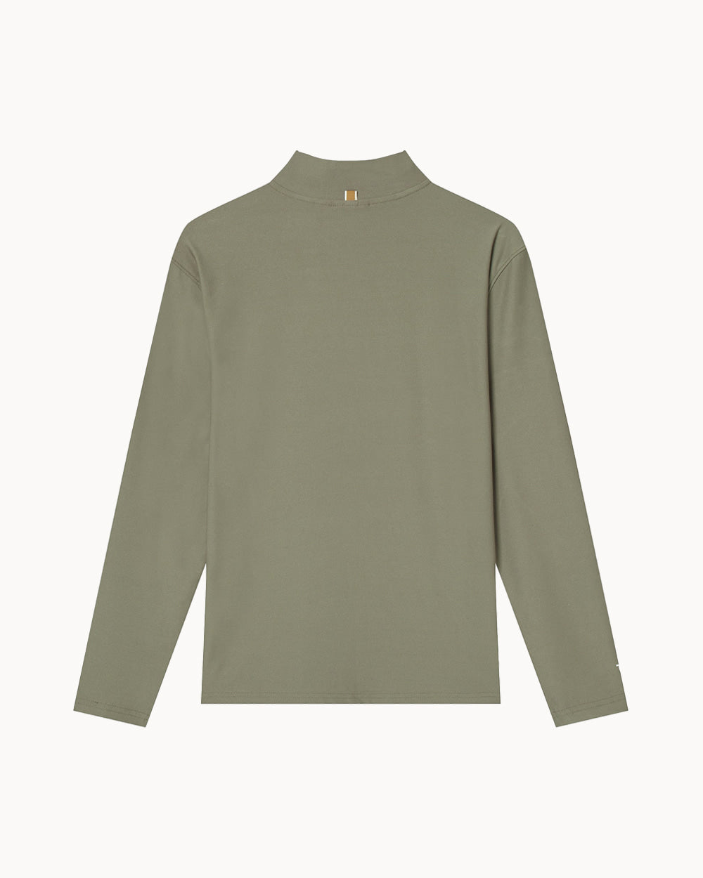 メンズ）モックネック長袖シャツ（カーキ） – SOMUA CLUB