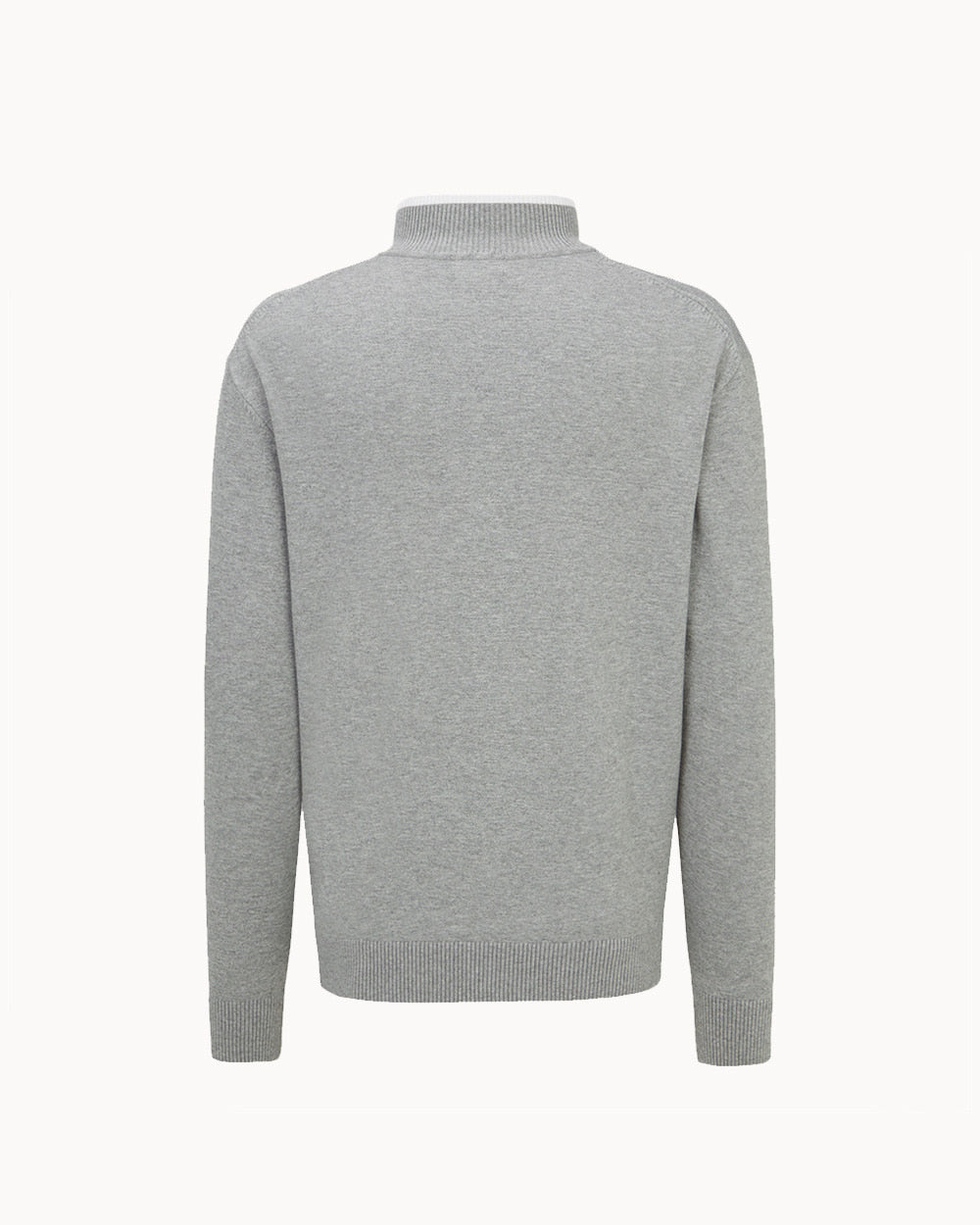 A.P.C. ハーフジップ グレー セーター Uサイズ A.P.C. ハーフジップ グレー セーター Uサイズ A.P.C. ハーフジップ