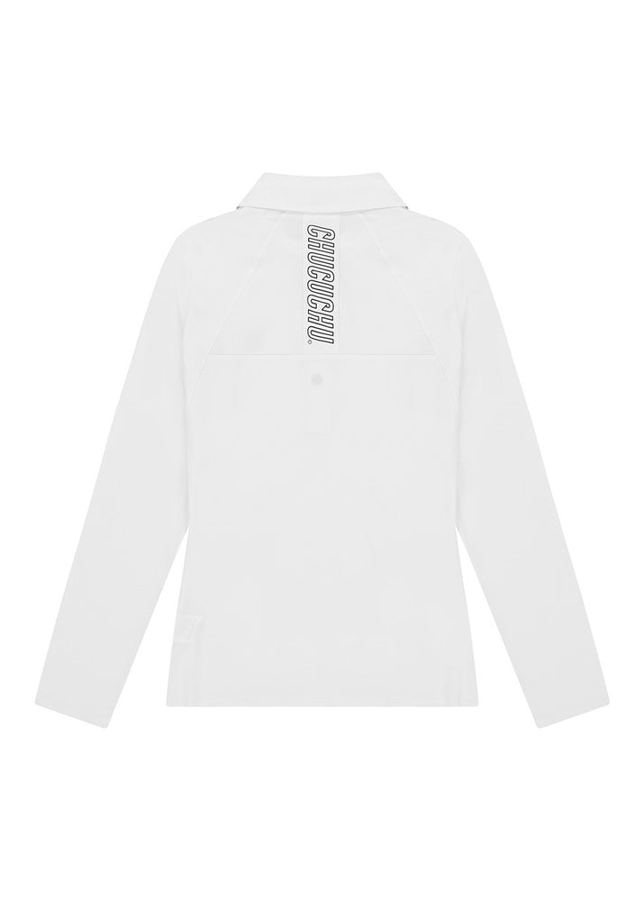 カラーポイントTシャツ（ホワイト）