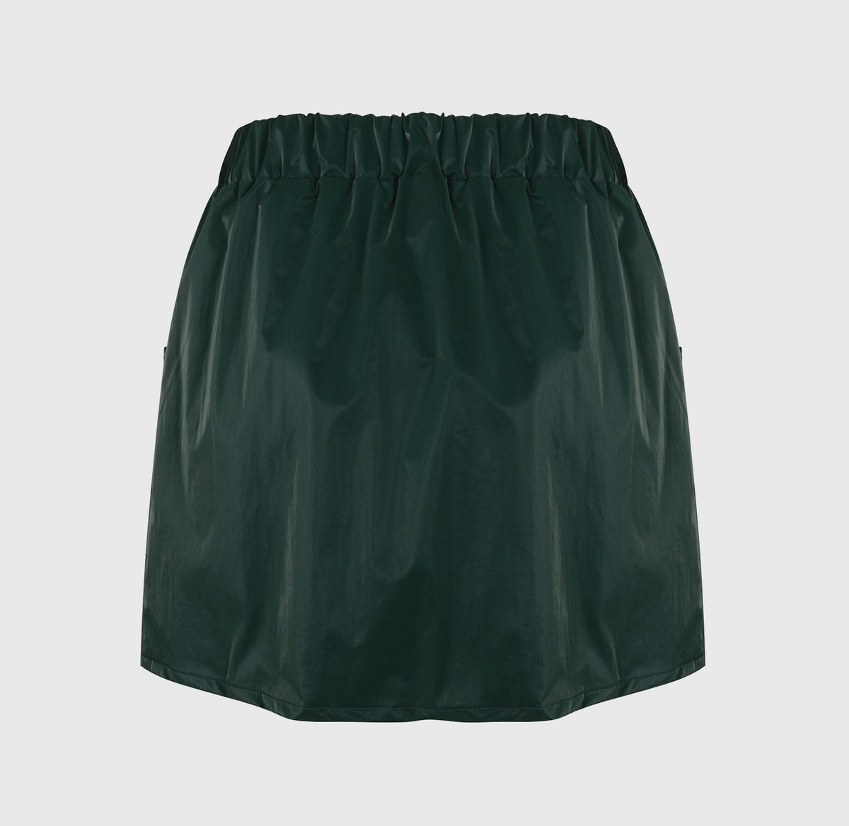 グロッシー ミニスカート（グリーン）