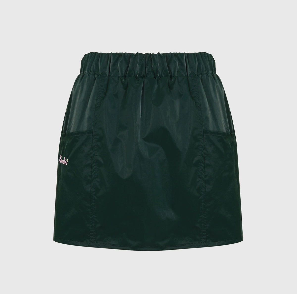 グロッシー ミニスカート（グリーン）