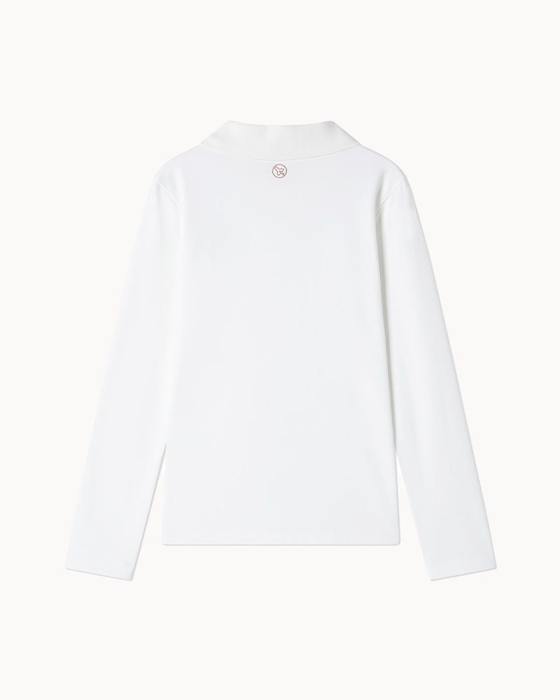 ソフトタッチ カラーTシャツ（ホワイト）