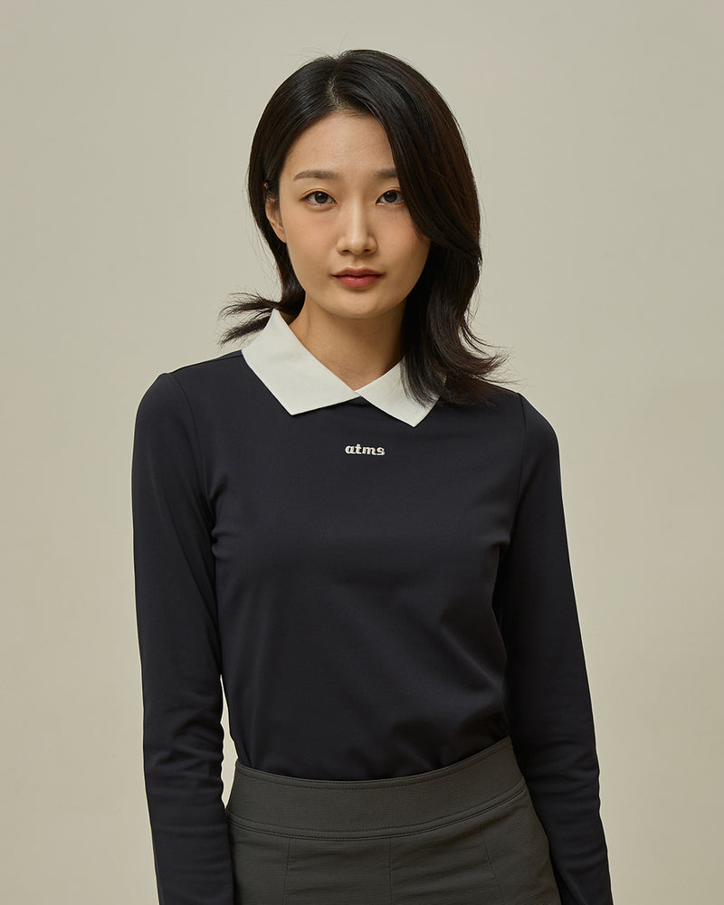 ソフトタッチ カラーTシャツ（ネイビー）