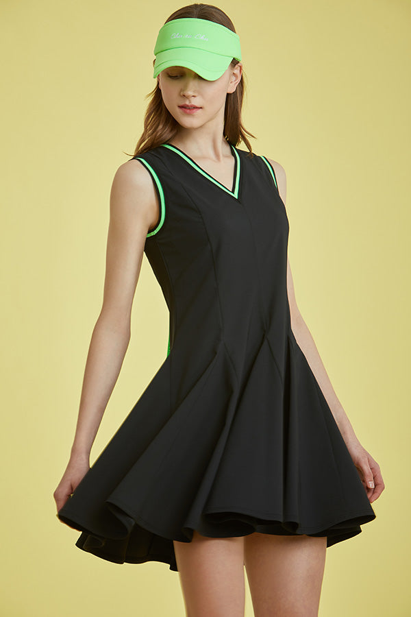BASIXII  スパンコールイブニングドレス XS ブラック Amazon.co.jp: N/A V ネック イブニング ドレス女性プラス