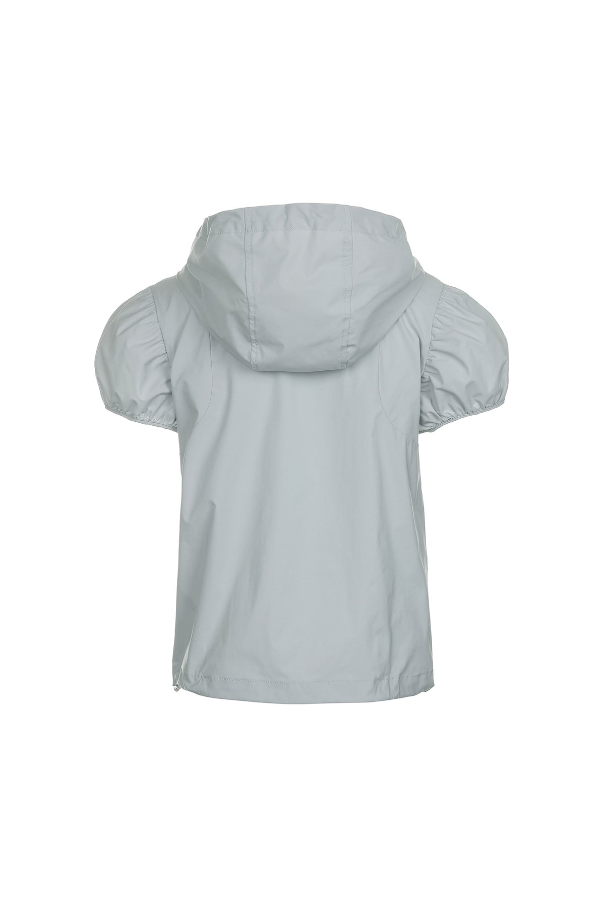 フード半袖防風ジャンパー（カーキ）