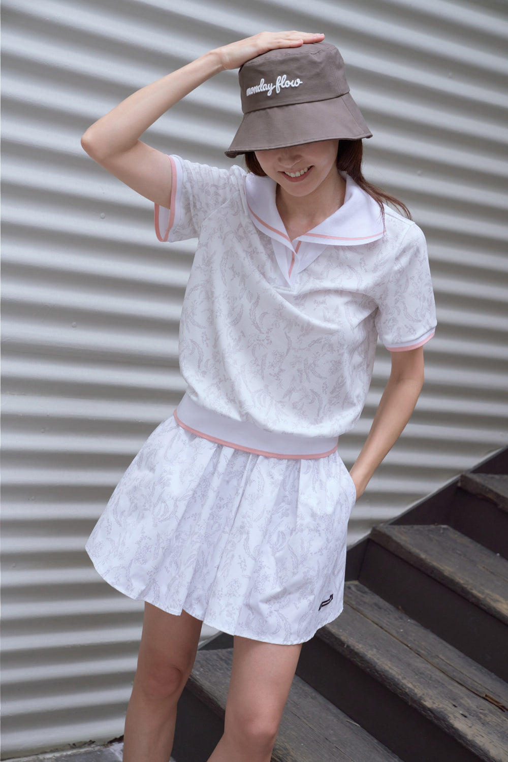 クール ガーデニア トップ（カーキ）