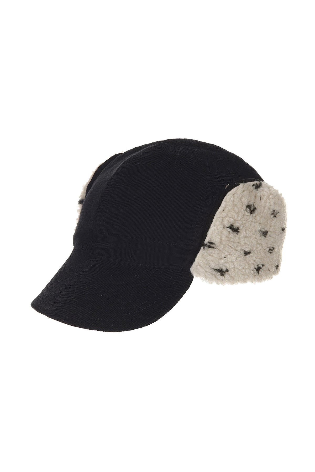 ドットボア イヤーマフ キャップ（ブラック）