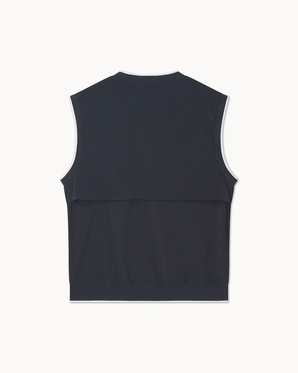 （メンズ）ウーブンベスト（ネイビー）