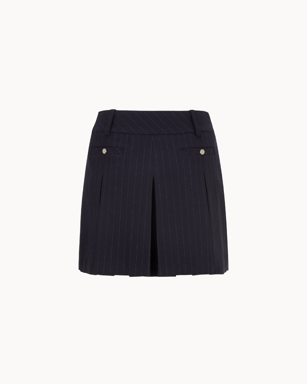 【新品未着用・最終価格】3.1PhillipLimキュロットスカート ネイビー ラップキュロット（53cm丈） 16691 ネイビー （17