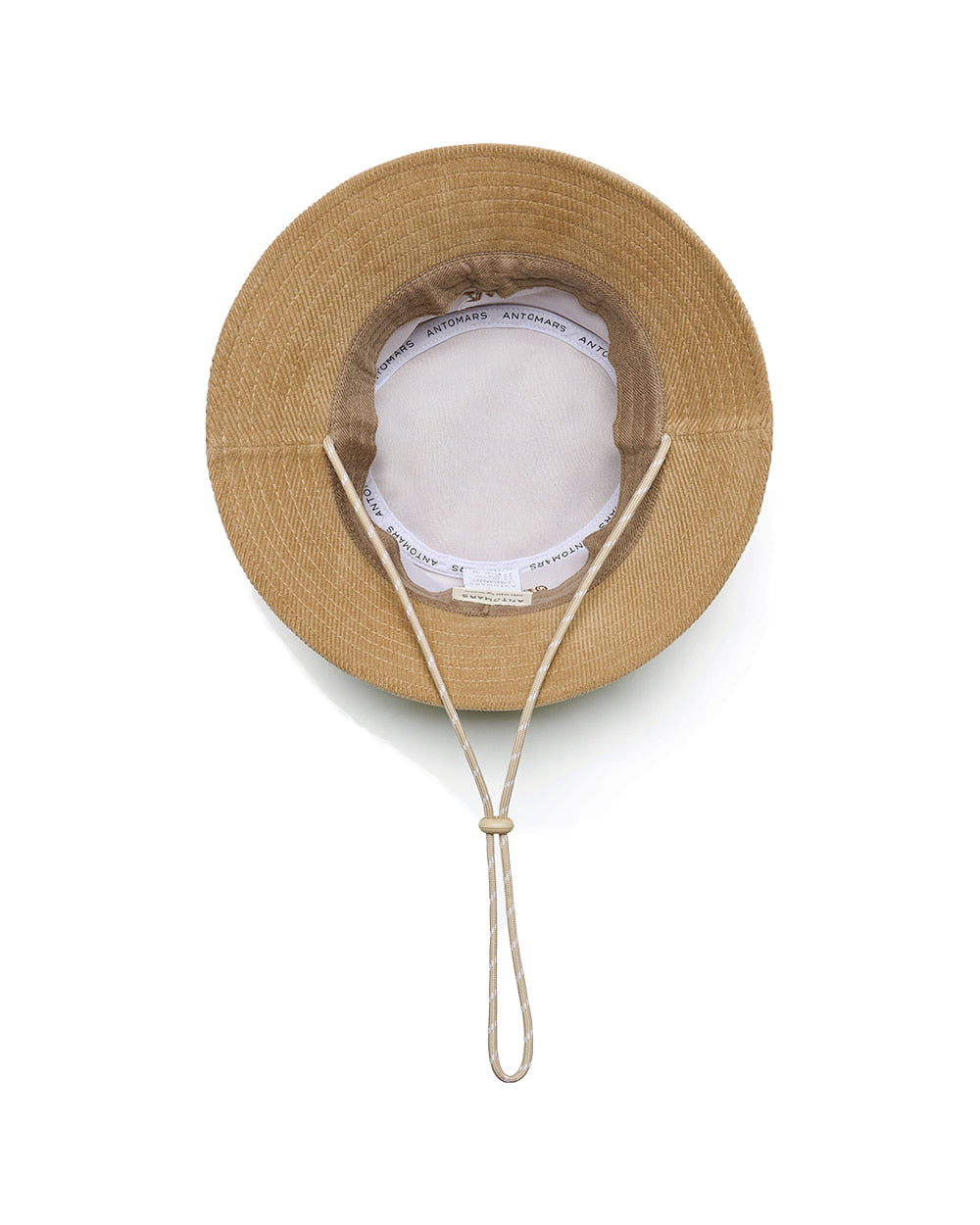 コーデュロイ バケットハット（ベージュ）