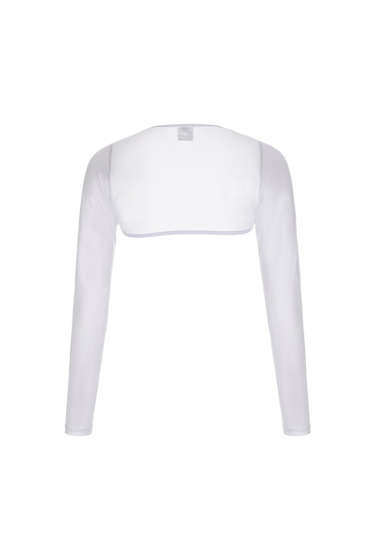 【UV対策】冷感素材 ロゴ入り長袖インナー（ホワイト）