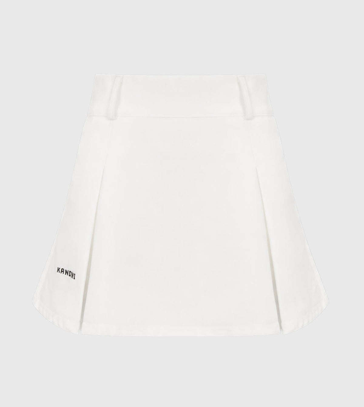 デュアルプリーツスカート（ホワイト）