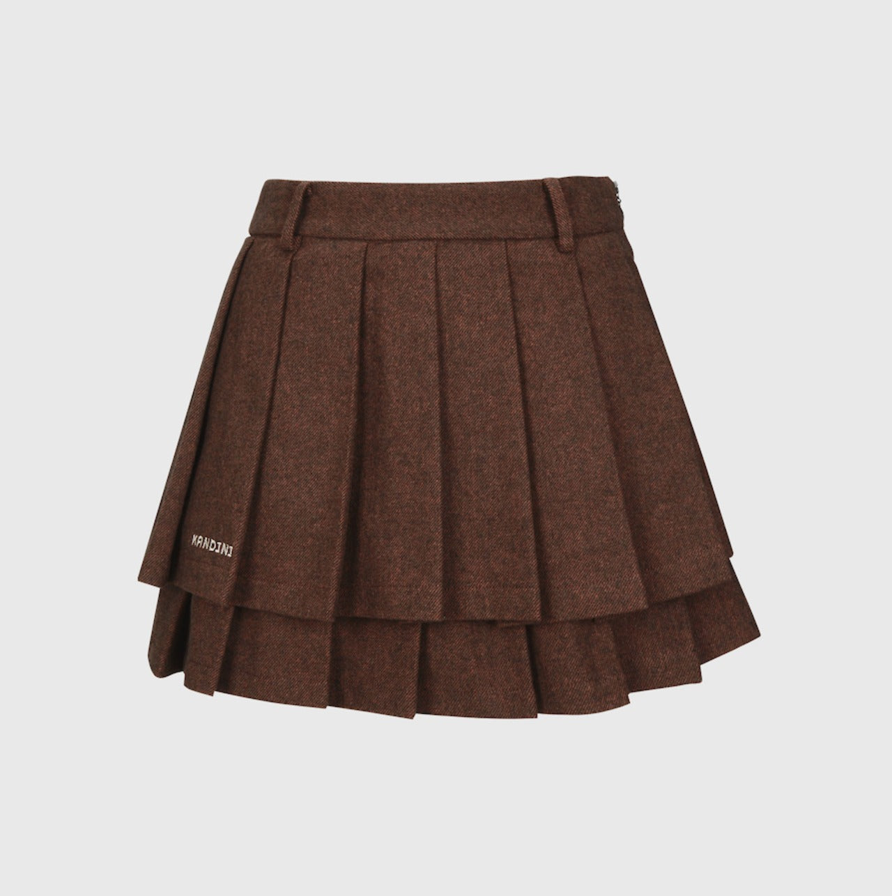 迷彩柄 ハーフプリーツスカート（ブラック） – SOMUA CLUB