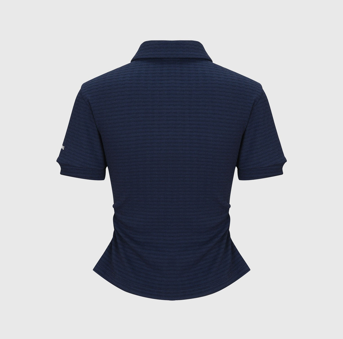 サイド シャーリング ポロシャツ（ネイビー）