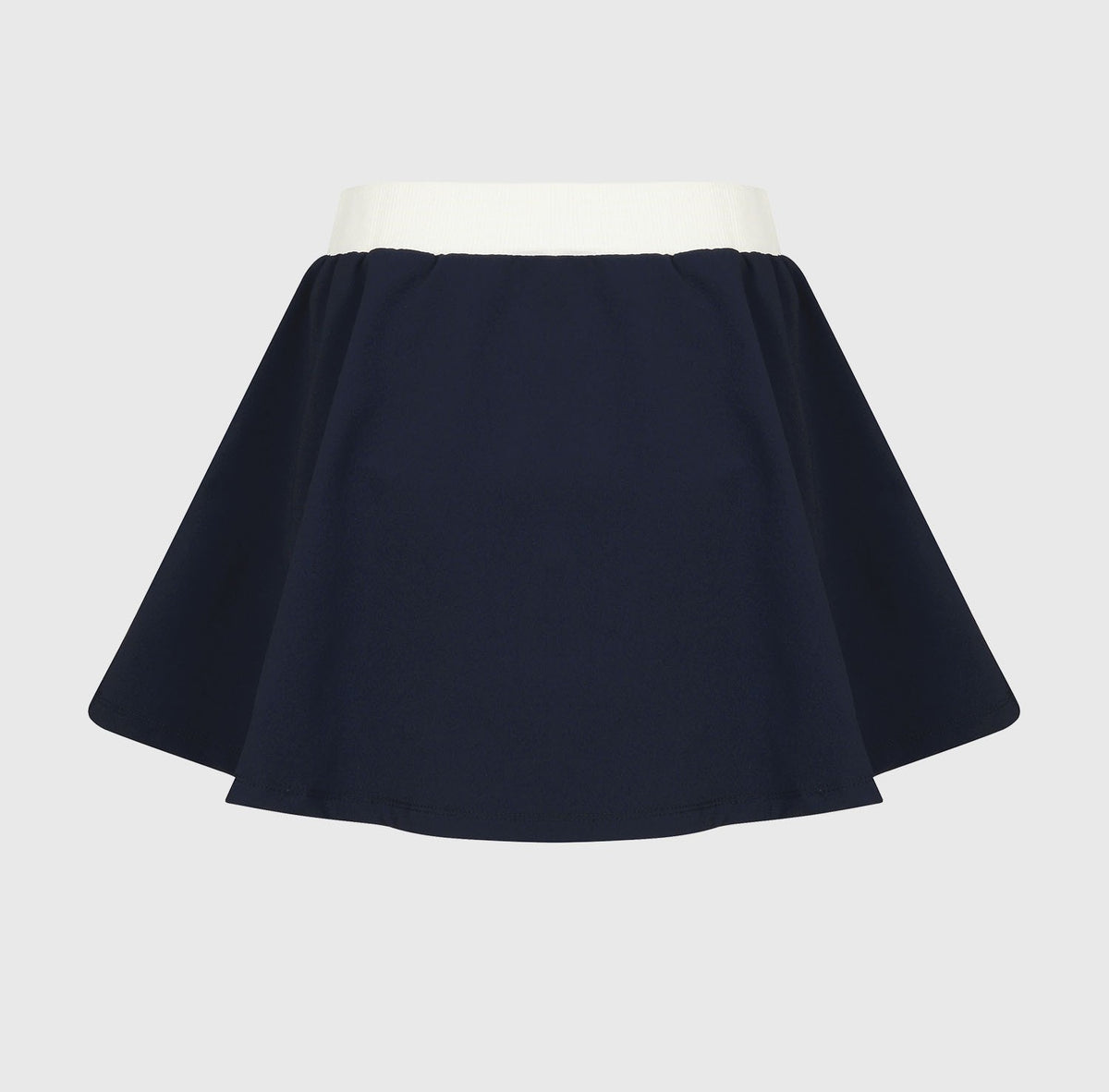 フレア ミニスカート（ネイビー）