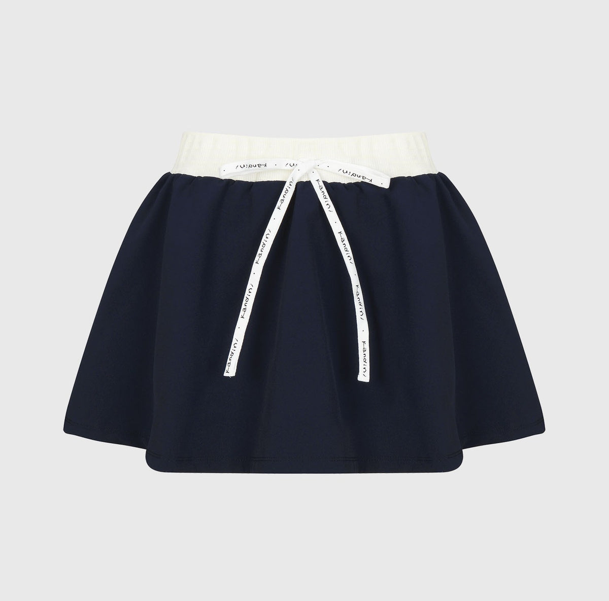 フレア ミニスカート（ネイビー）