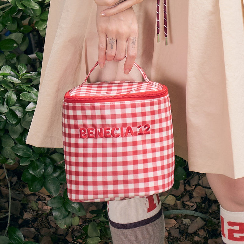 保冷バッグ BOXタイプ（レッド）