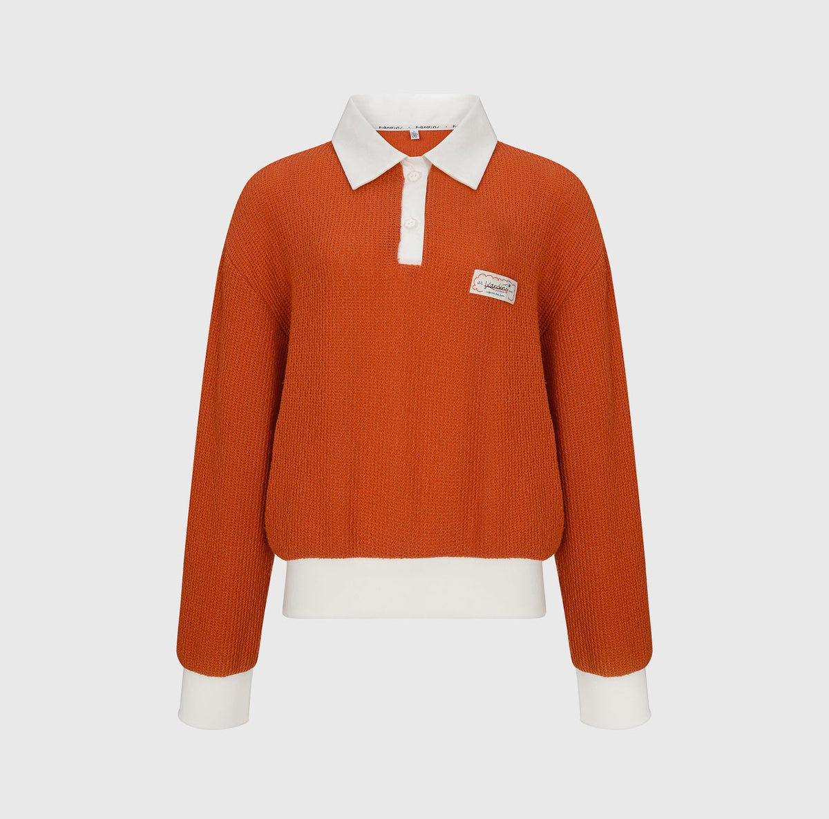 ブロッサム カラーニット（オレンジ）