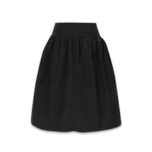 画像をギャラリービューアに読み込む, unbalance balloon skirt -Black
