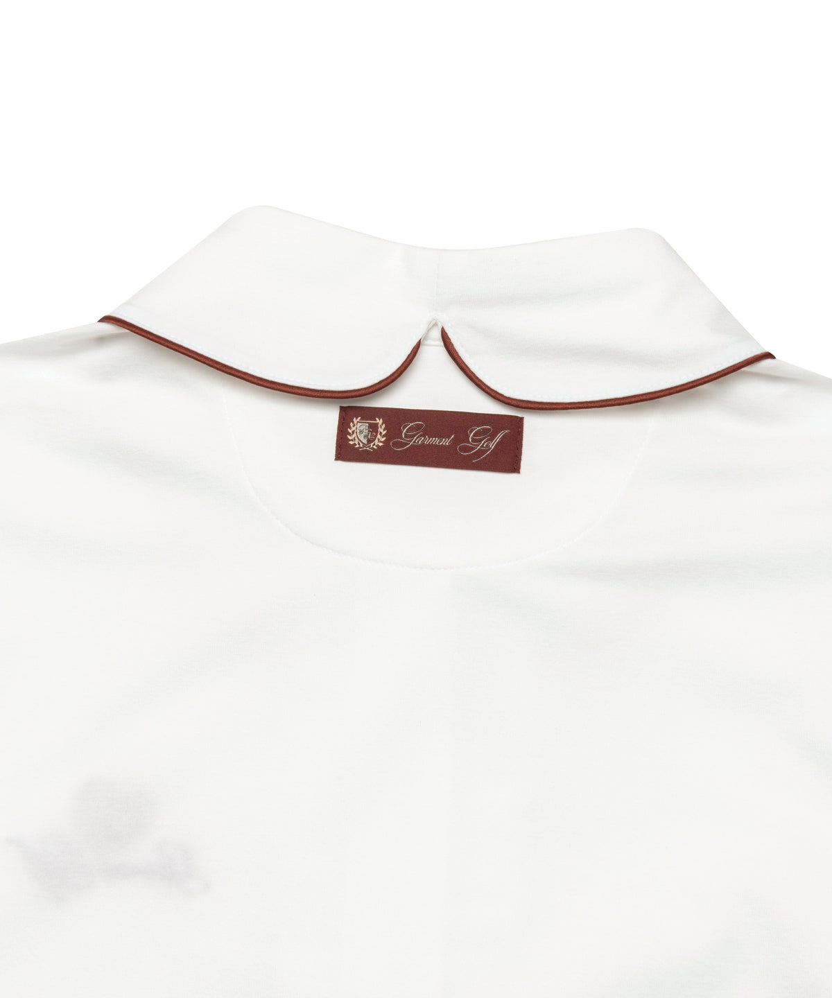 【現品限り】ポロ長袖Tシャツ - ホワイト（Sサイズ）