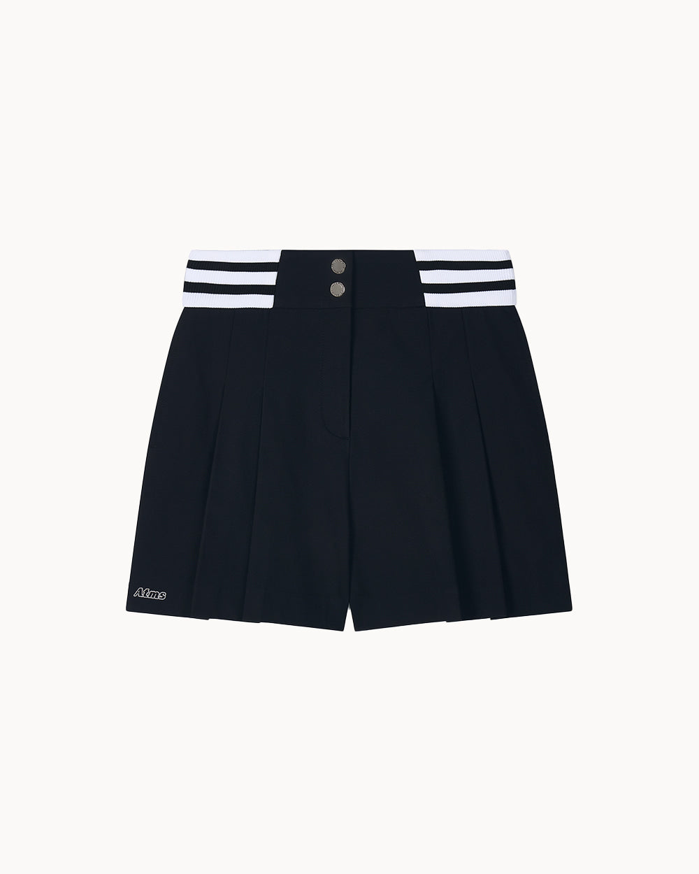 【ボールケース付き】プリーツ キュロット（ブラック）