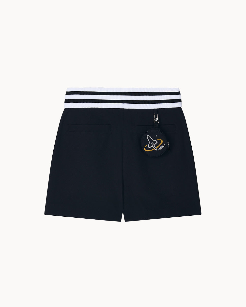 【ボールケース付き】プリーツ キュロット（ブラック）