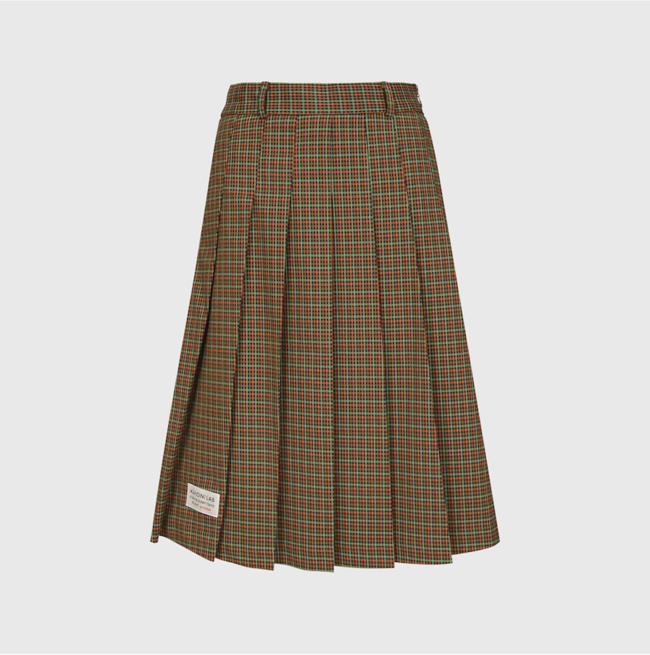 迷彩柄 ハーフプリーツスカート（ブラック） – SOMUA CLUB