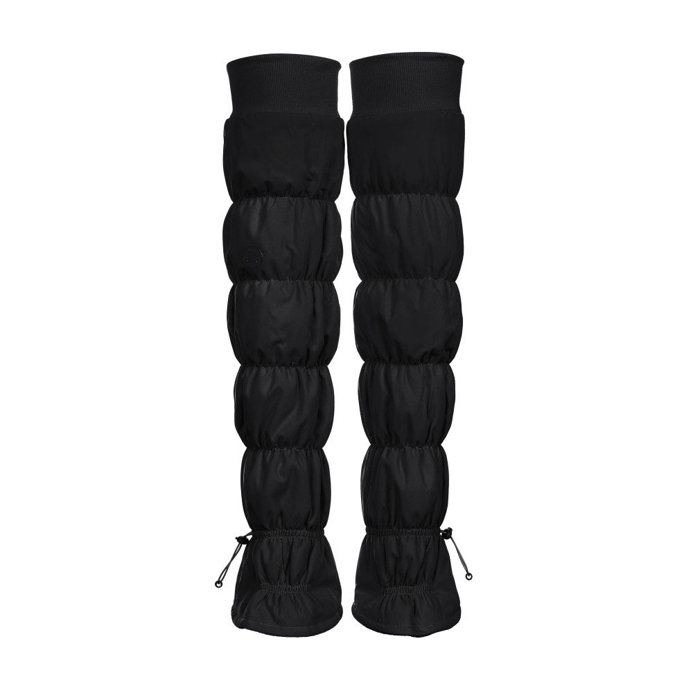 ニーハイ パディング レッグウォーマー（ブラック）