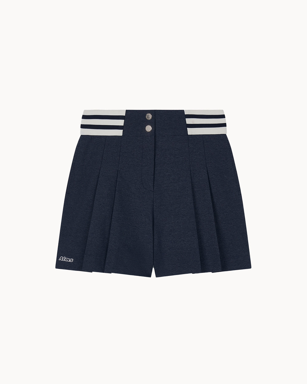 【ボールケース付き】プリーツ キュロット（ネイビー）