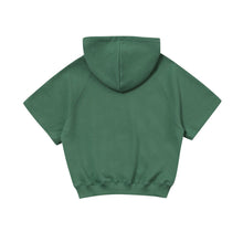 画像をギャラリービューアに読み込む, 23 half hoodie sweatshirt -Green
