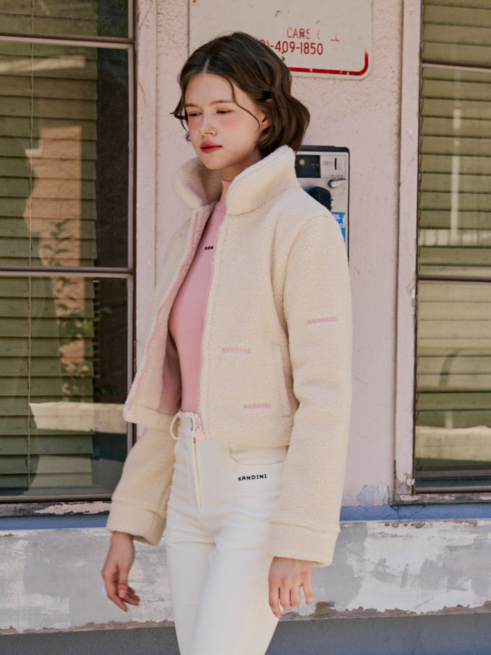 ジップアップ フリース（ベージュ） – SOMUA CLUB