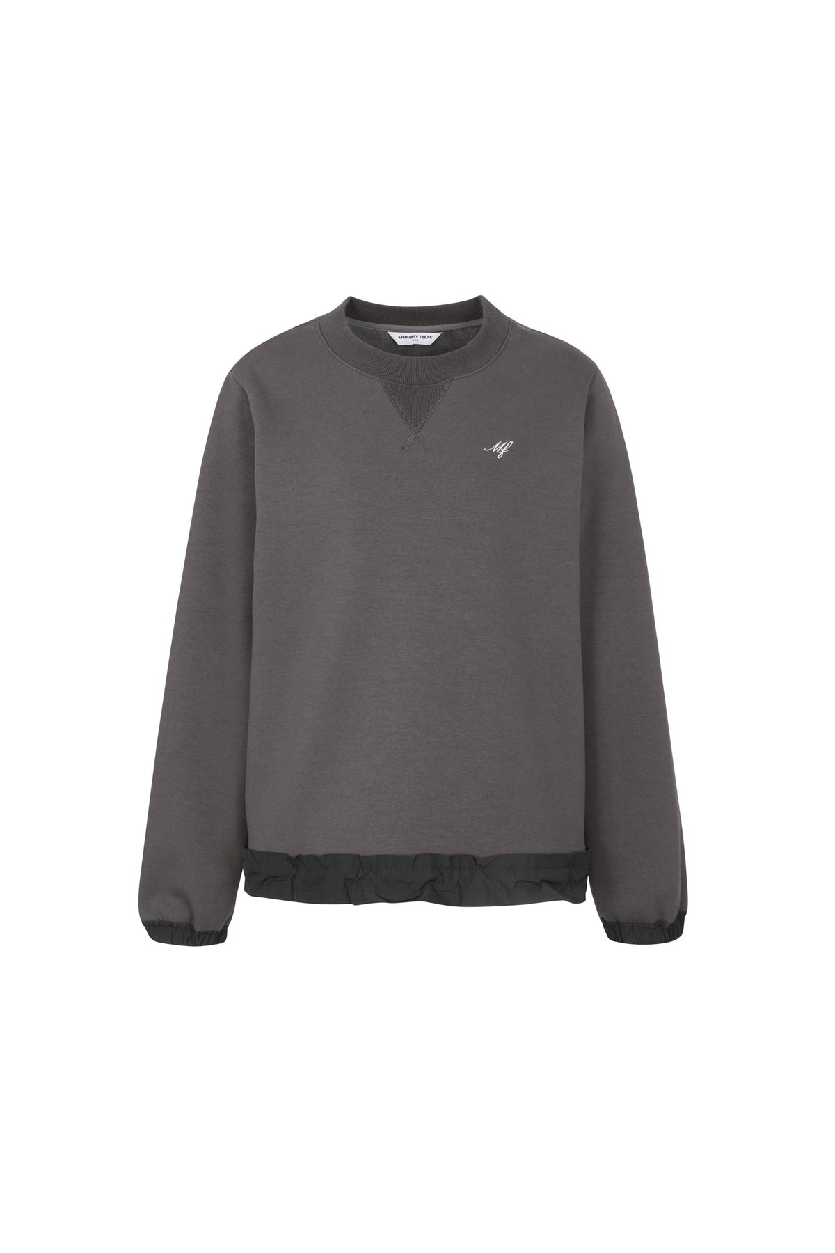 起毛フリース トップ（ダークグレー）