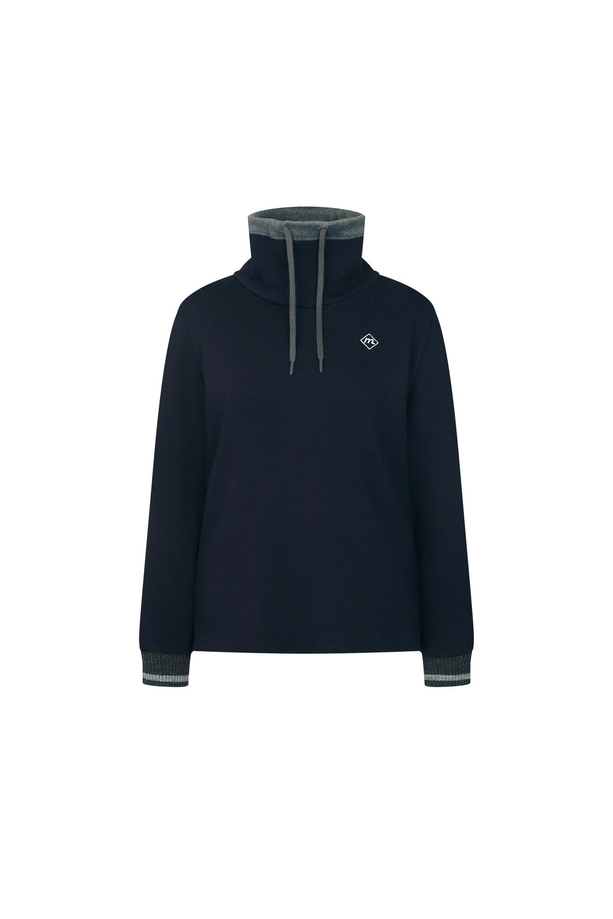 ワームソフト起毛 トップ（ダークネイビー）