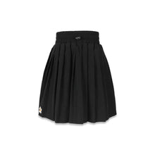 画像をギャラリービューアに読み込む, marine pleate skirt-Black
