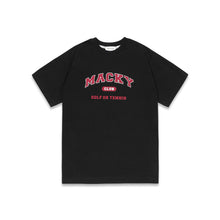 画像をギャラリービューアに読み込む, mackyclub T-shirt -Black
