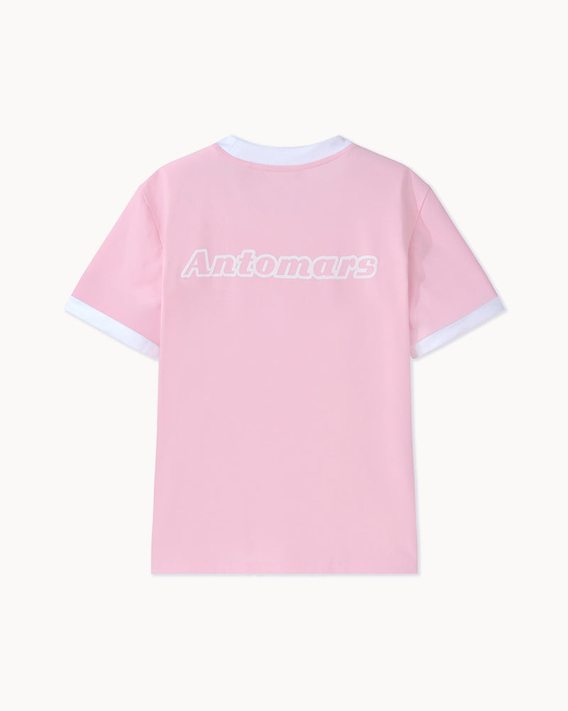 冷感トリコット Tシャツ（ピンク）