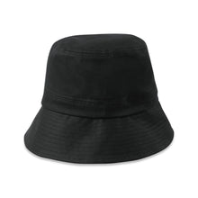 画像をギャラリービューアに読み込む, logo patch bucket hat -Black
