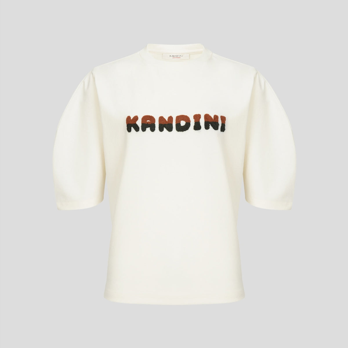 フラッフィー ロゴTシャツ（クリーム）