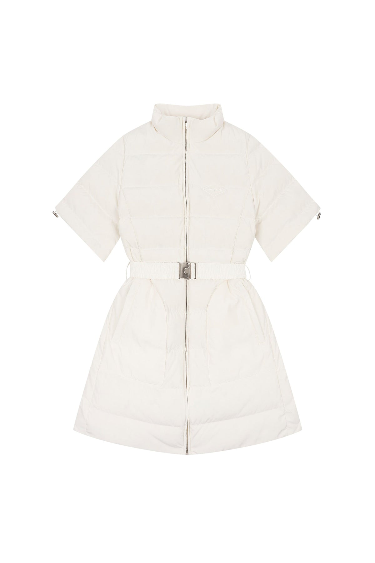 グースダウン ロングジャケット（アイボリー）